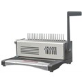 INITIATIVE MINS68 MANUAL BINDING MACHINE PLASTIC COMB GREY