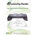 GOLD SOVEREIGN LAMINATING POUCH 80 MICRON FULL GLOSS A3 303 X 426MM PACK 100