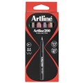 ARTLINE 200 FINELINER PEN 04MM 8 COLOUR ASSORTED BOX 12
