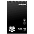 SPIRAX P563 REPORTERS NOTEBOOK 8MM RULED TOP OPEN 200 X 127MM 100 PAGE BLACK