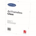 CARVEN FRAMELESS DOCUMENT HOLDER A4 GLASS