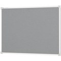QUARTET PENRITE FELT BULLETIN BOARD 900 X 600MM GREY