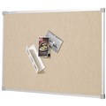 QUARTET PENRITE FABRIC BULLETIN BOARD 900 X 600MM BEIGE