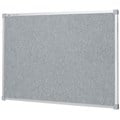 QUARTET PENRITE FABRIC BULLETIN BOARD 900 X 600MM LIGHT GREY