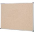 QUARTET PENRITE FABRIC BULLETIN BOARD 1200 X 900MM BEIGE