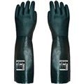 PORTWEST A845 DOUBLE DIPPED PVC LONG GAUNTLET GREEN XL