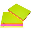 QUILL COLOURED A4 COPY PAPER 80GSM FLUORO ASSORTED PACK 500 SHEETS