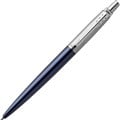 PARKER JOTTER BALLPOINT PEN MEDIUM BLUE INK ROYAL BLUE CHROME TRIM