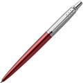 PARKER JOTTER BALLPOINT PEN MEDIUM BLUE INK KENSINGTON RED CHROME TRIM