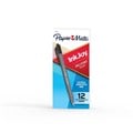 PAPERMATE INKJOY 100RT RETRACTABLE BALLPOINT PEN BLACK BOX 12