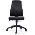 INITIATIVE MADISON TASK CHAIR MEDIUM BACK FABRIC BLACK