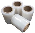 BUNDLE FILM STRETCH WRAP HAND ROLL CLEAR 100MMx250MTx20UM EA CTN 12
