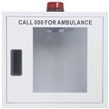 TRAFALGAR AUTOMATED EXTERNAL DEFIBRILLATOR CABINET WITH ALARM