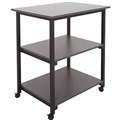 RAPIDLINE MOBILE UTILITY TROLLEY 3 TIER 800 X 600 X 900MM IRONSTONE