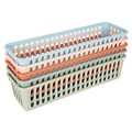 CREATIVE KIDS PENCIL STORAGE BASKET 254 X 83 X 64MM ASSORTED COLOURS PACK 10