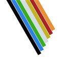 VISTA MAGNETIC WHITEBOARD STRIP 300 X 13MM PACK 2 YELLOW