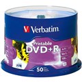 VERBATIM DVDR 47GB 16X PRINTABLE SPINDLE WHITE PACK 50