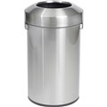 COMPASS URBAN OPEN TOP BIN 60 LITRE STAINLESS STEEL