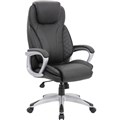 INITIATIVE TRISTAR EXECUTIVE HIGH BACK CHAIR ARMS PU BLACK