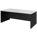 YS DESIGN OXLEY DESK 1800 X 900 X 730MM WHITEIRONSTONE