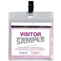 ZIONS WCVSFR VISITORS PASS PLASTIC WALLETS PACK 25