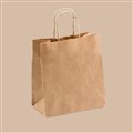 KRAFT RECYCLED SMALL MENU LOG BAG EA CTN 250