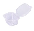 SAUCE CONTAINER 30ML WITH HINGED LID SLV 100 CTN 2000
