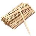 WOODEN STIRRERS SLIM 190MM PK 1000 CTN 10000 